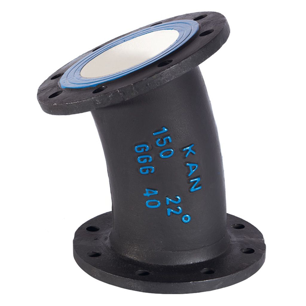 Double Flanged 22.5° (1/16) bends